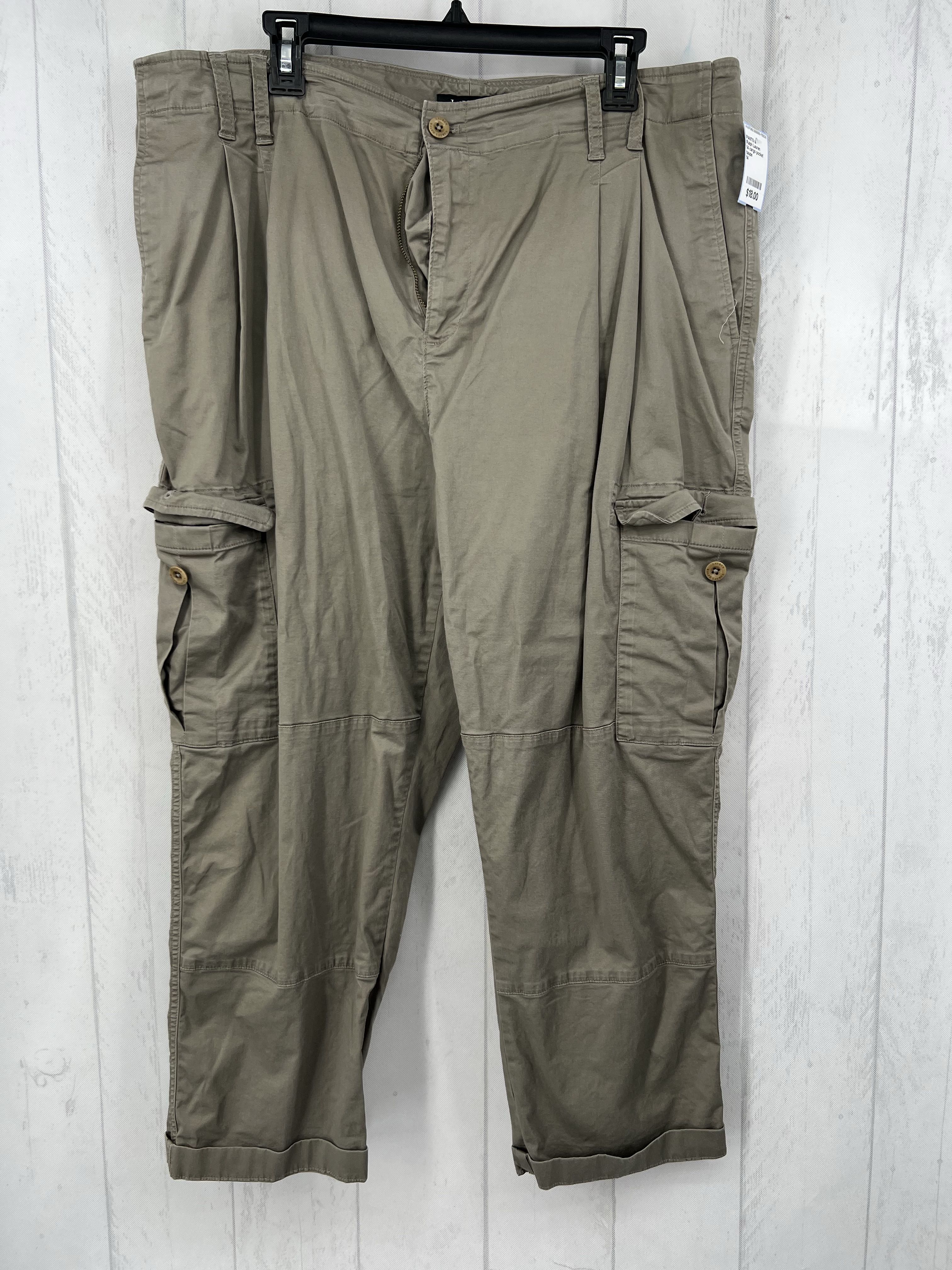 14 cargo pocket twill pant