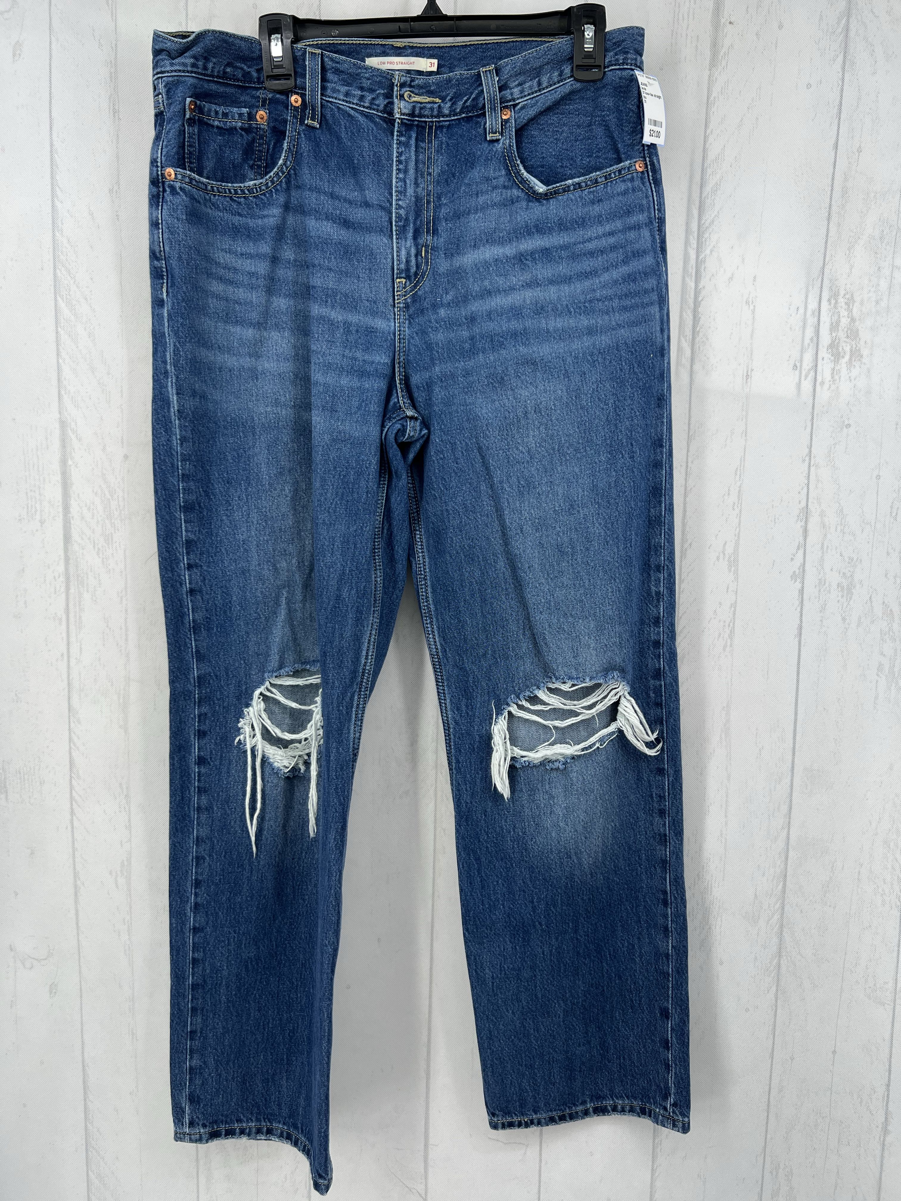 31 low-rise straight leg jean