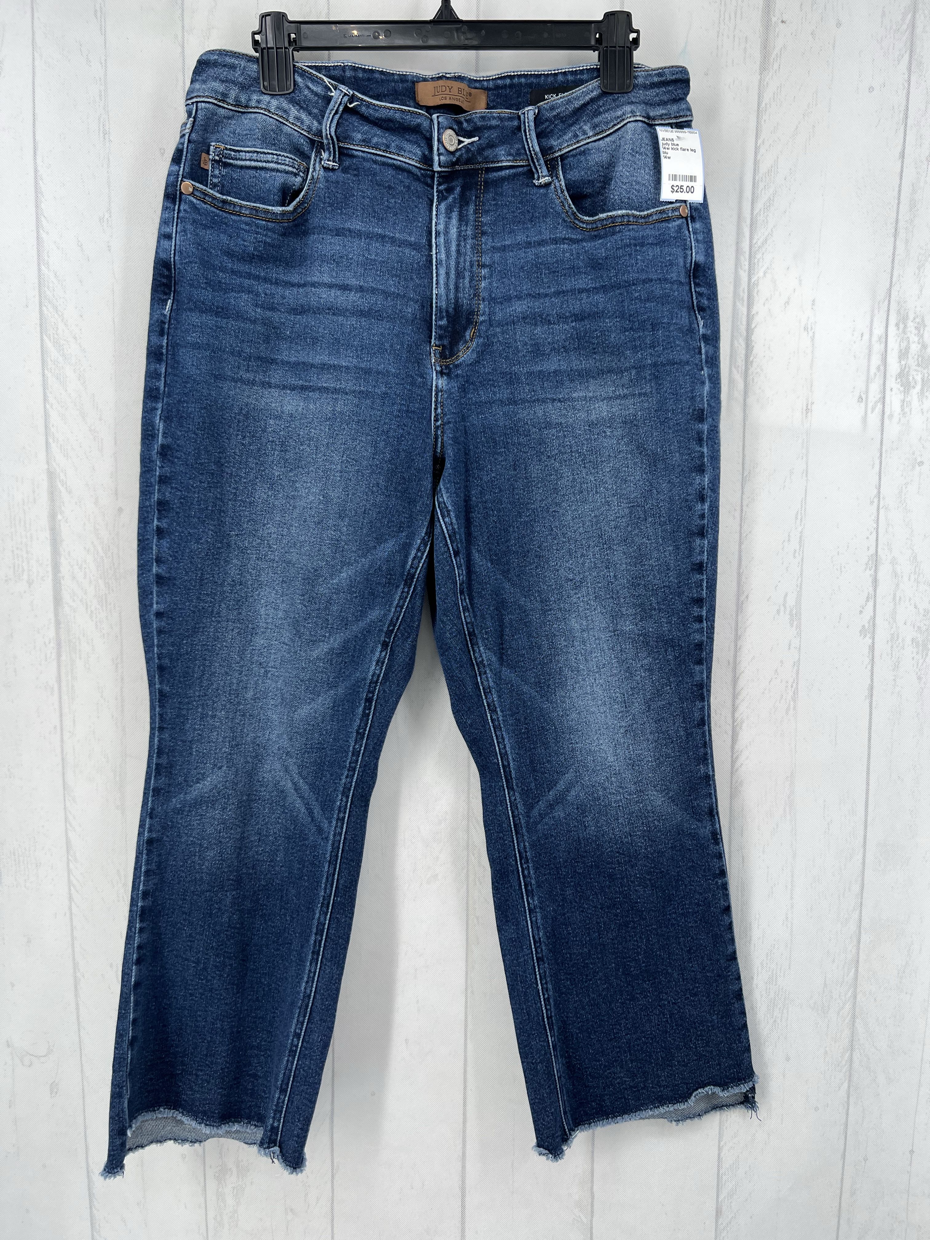 14w kick flare leg jean