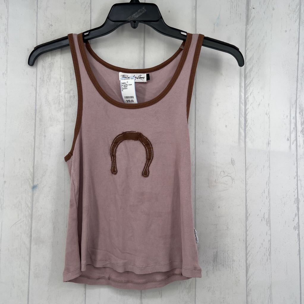 XL ribbed horseshoe tank