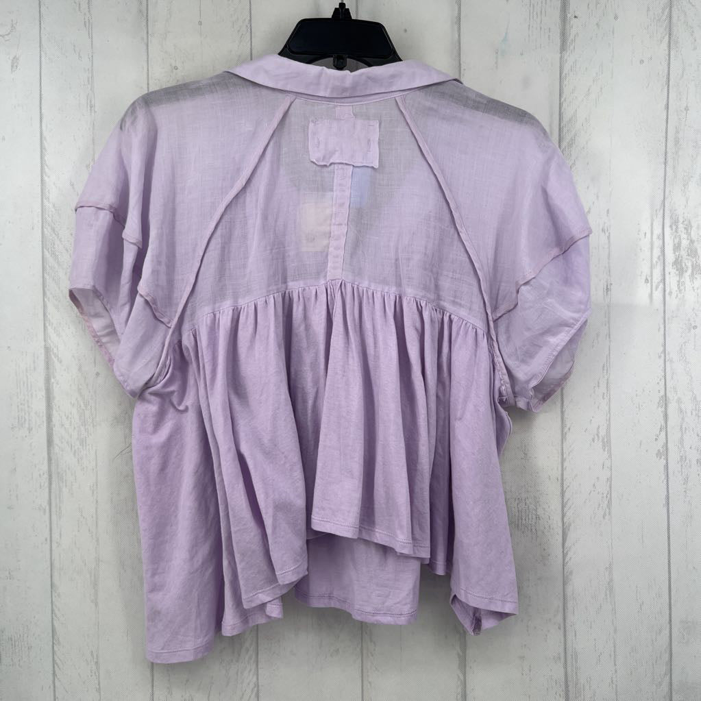 R78 XS v-neck s/s flowy top