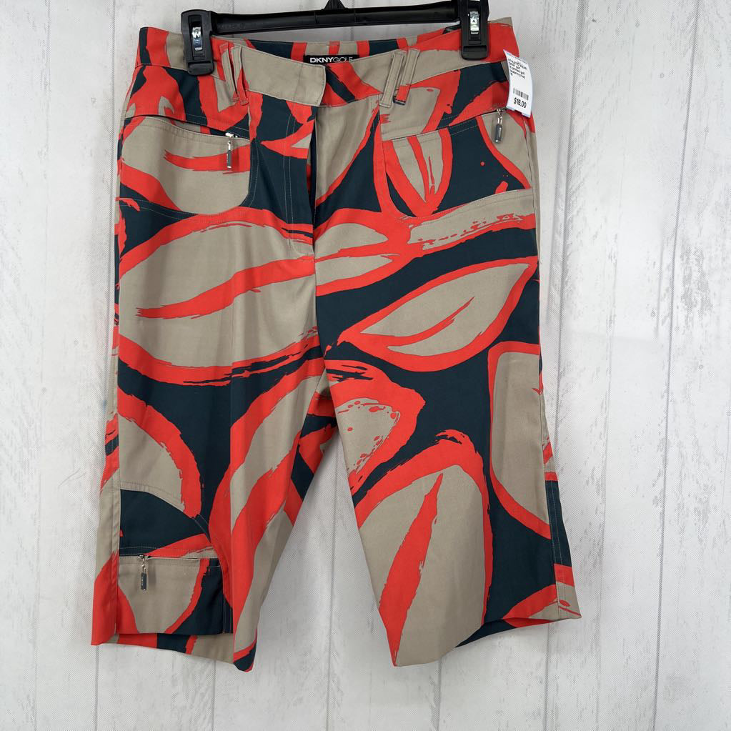 10 printed golf capris