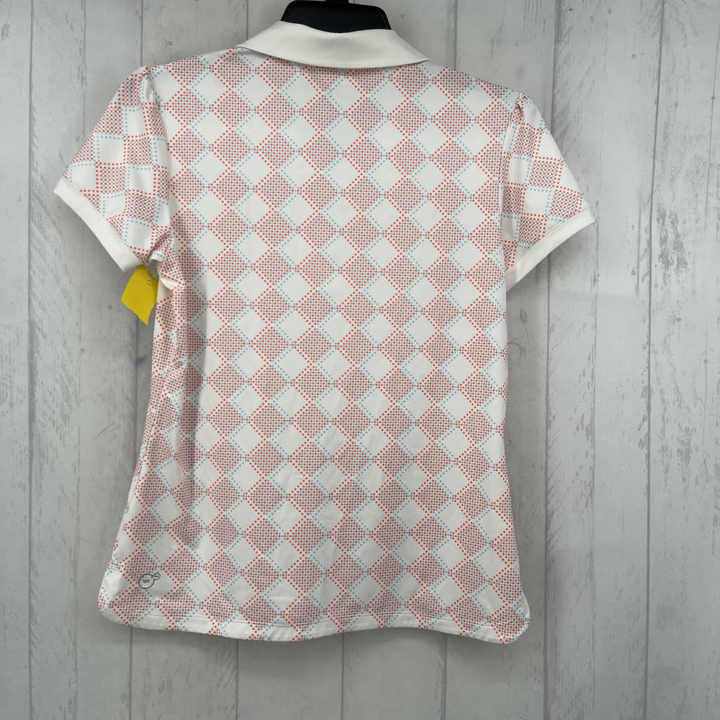 M printed s/s polo