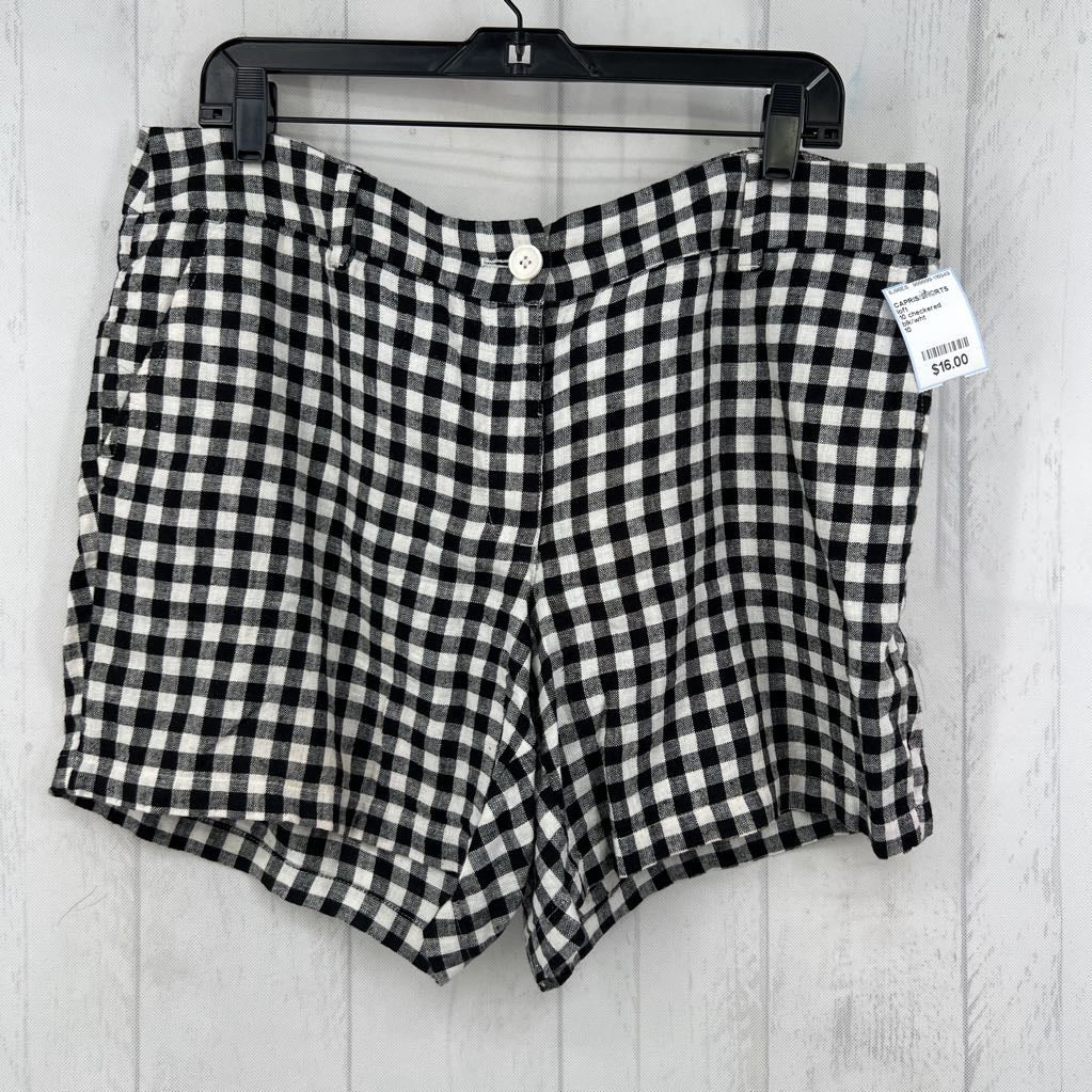 10 checkered shorts