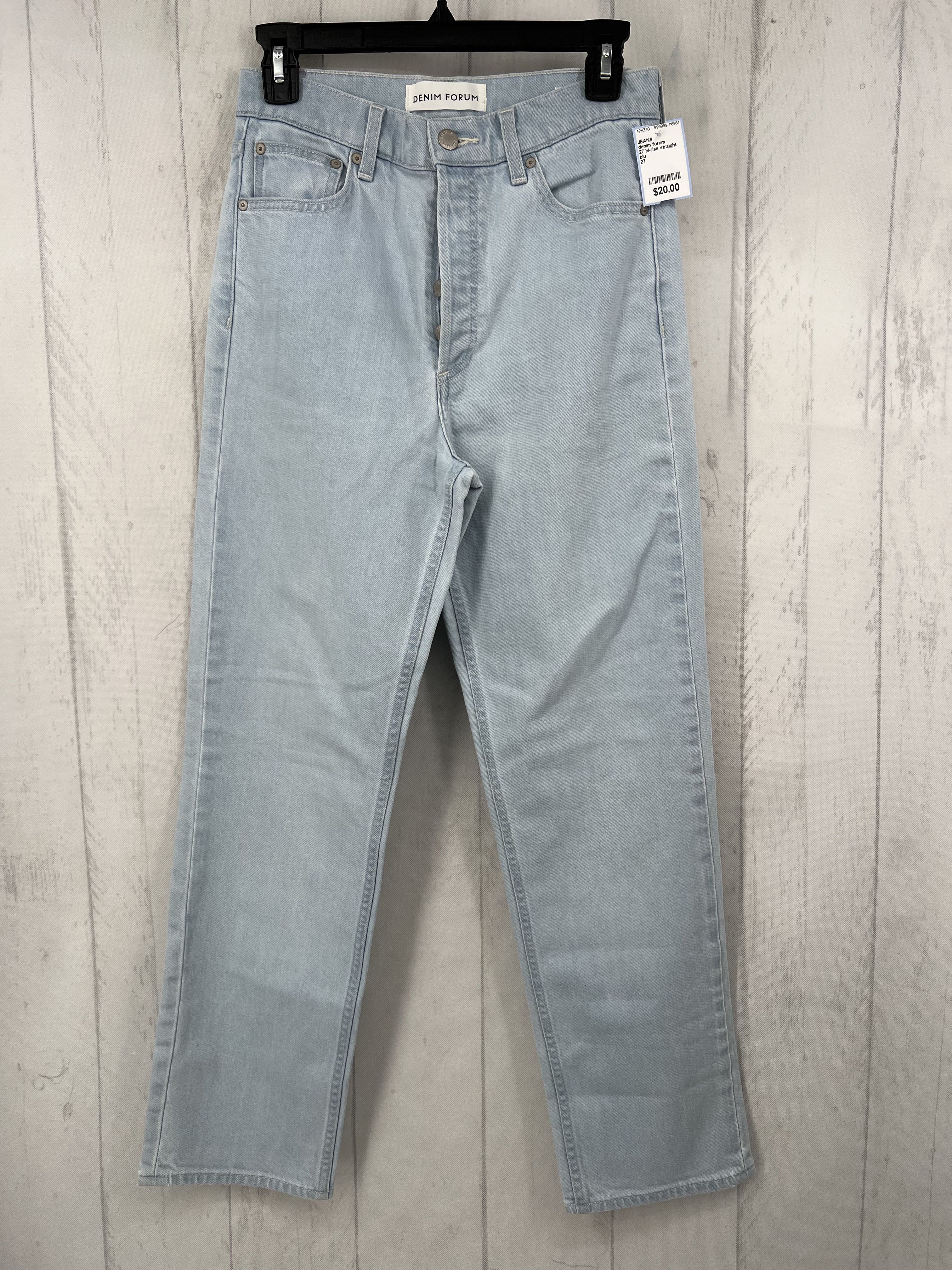 27 hi-rise straight leg jean