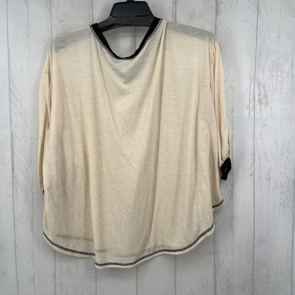 XL crewneck 3/4 slv tee