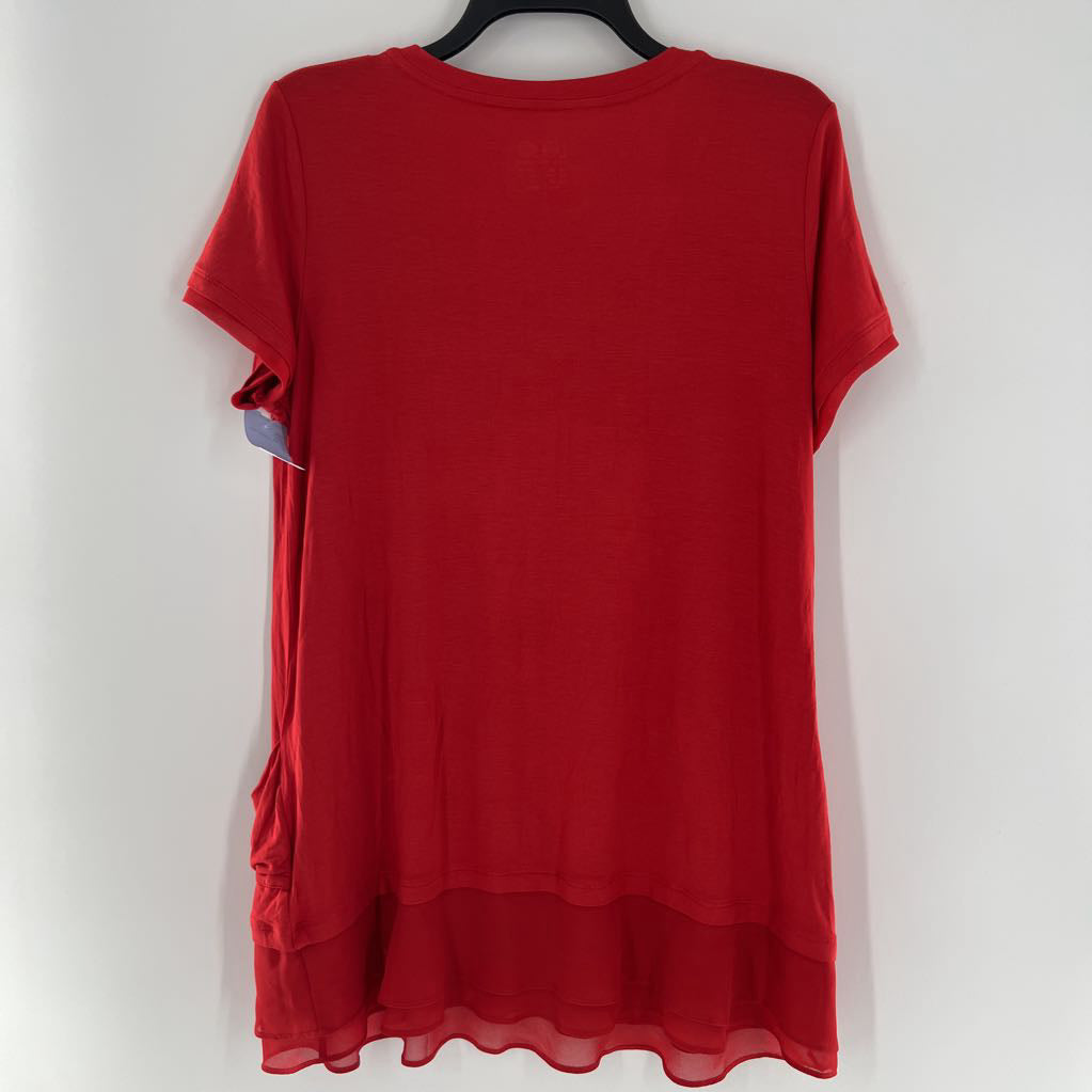 MP s/s v-neck side pocket tunic