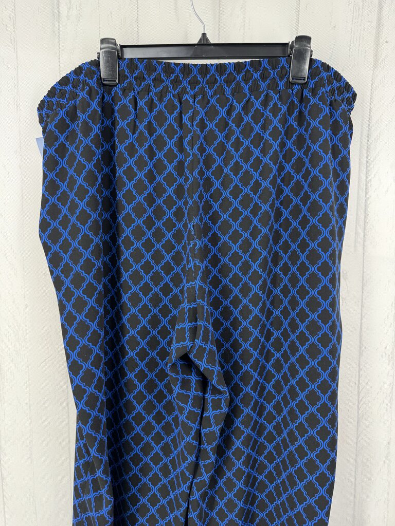3x moroccan pattern palazzo pants