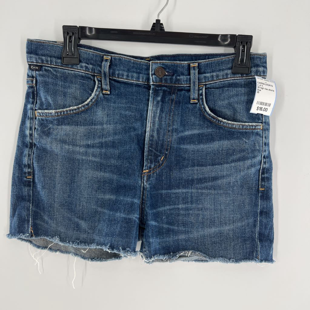28 high rise shorts