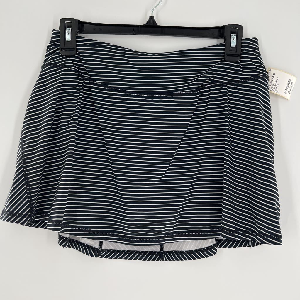 M stripe skort