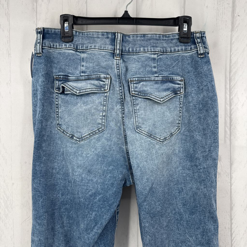 10 denim joggers