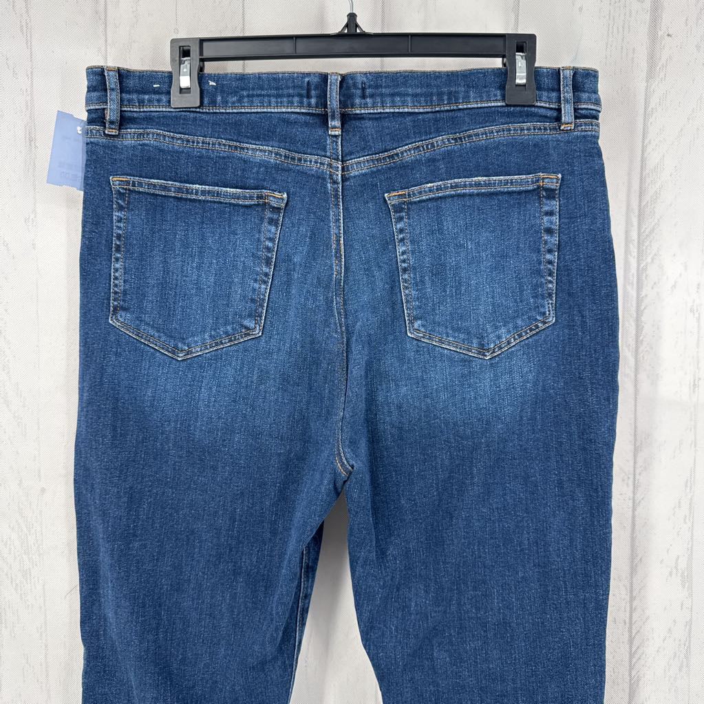 14 kick crop jean