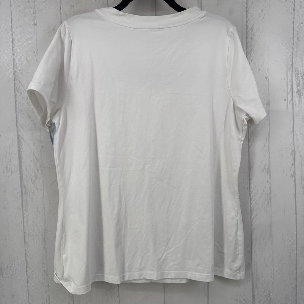 14/16 v-neck s/s tee