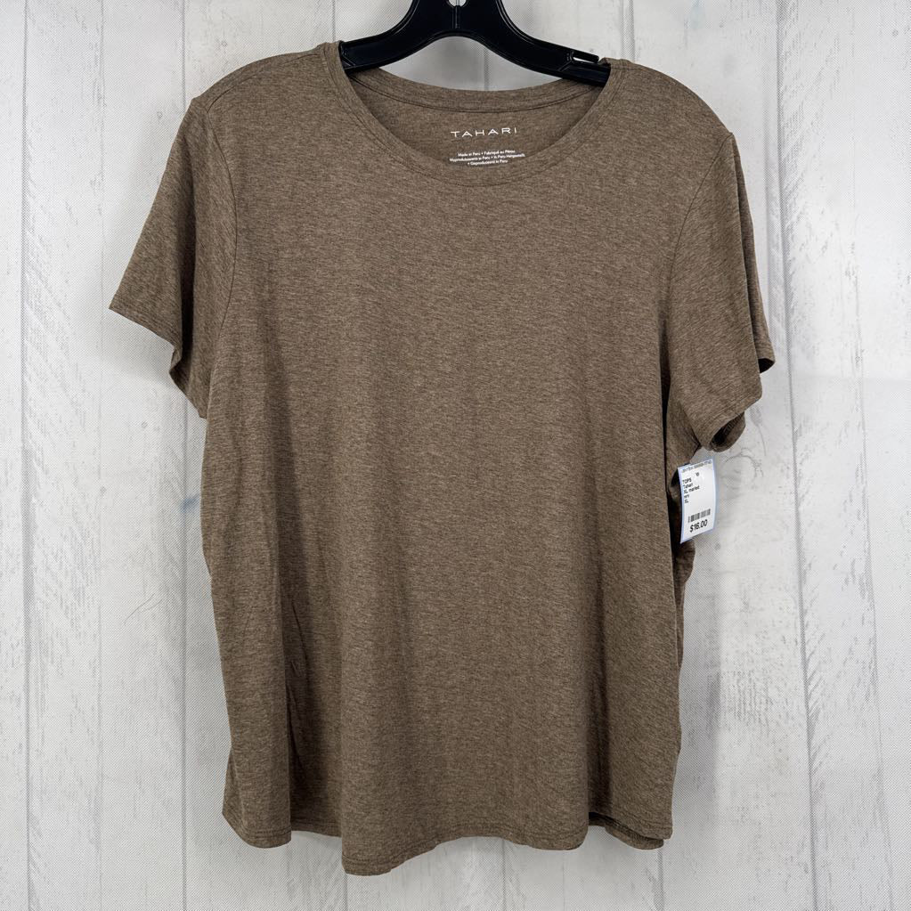 XL marled crewneck s/s tee