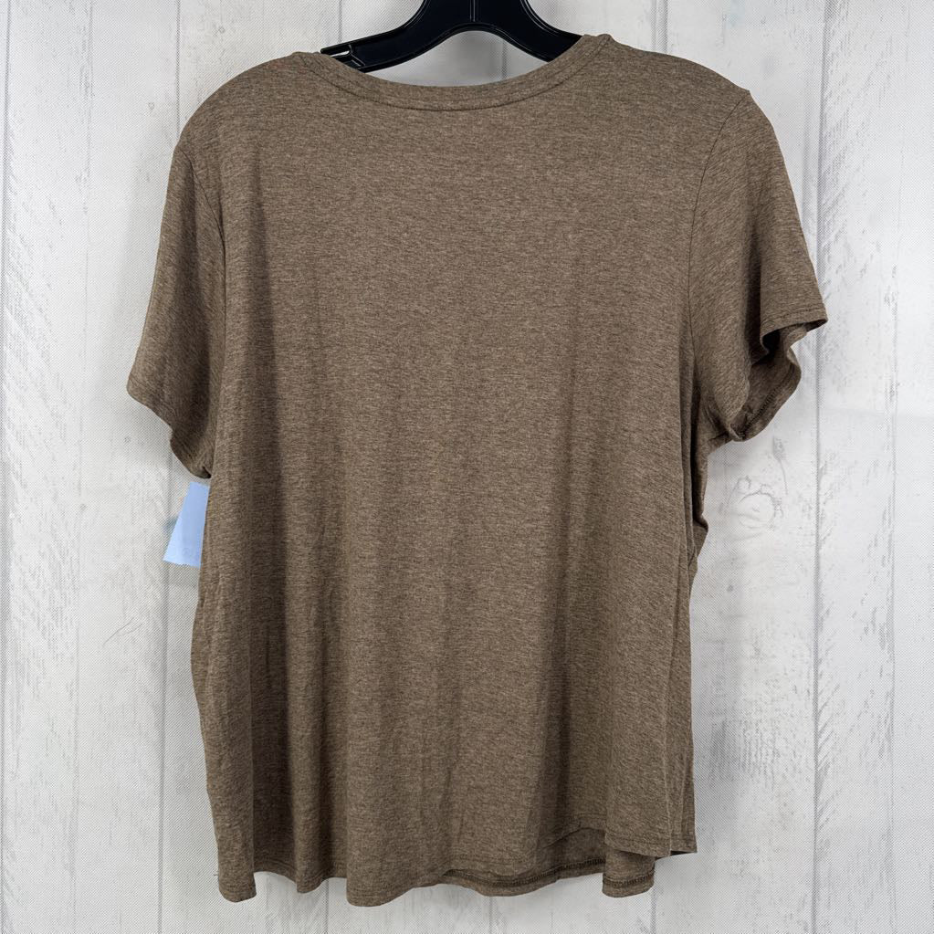 XL marled crewneck s/s tee