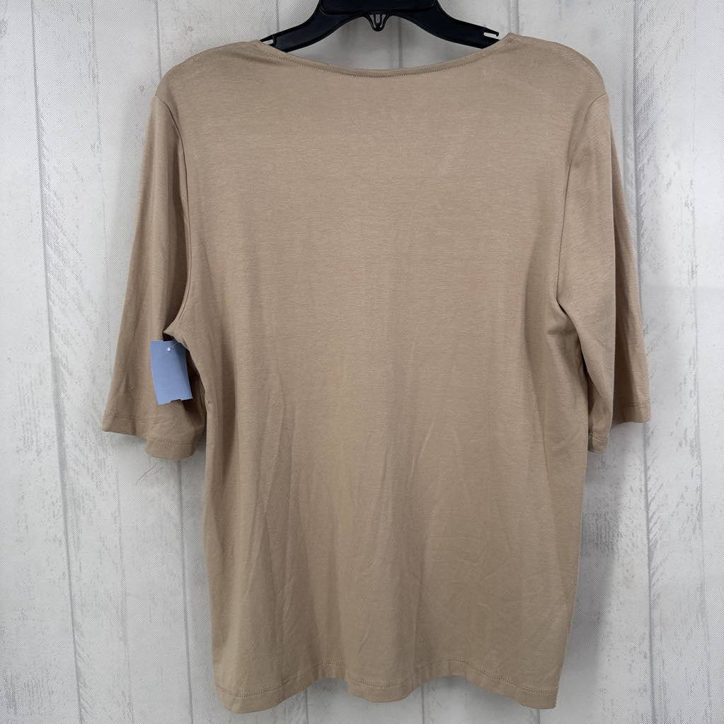 L v-neck s/s tee
