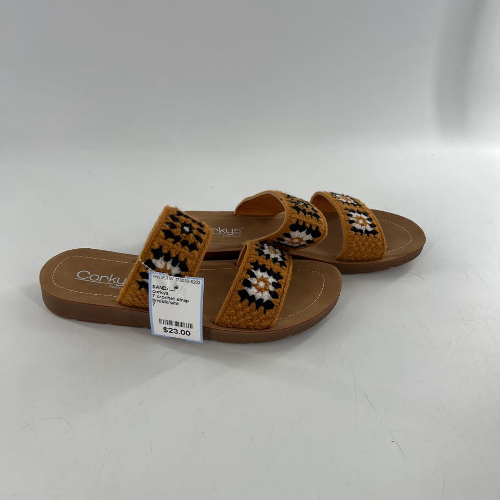 7 crochet strap sandal