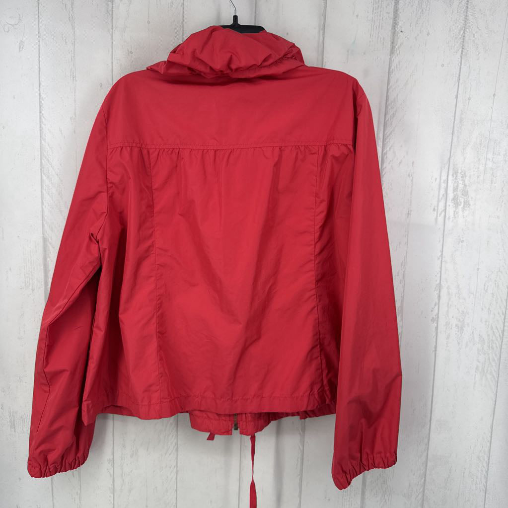 XL ruffled windbreaker