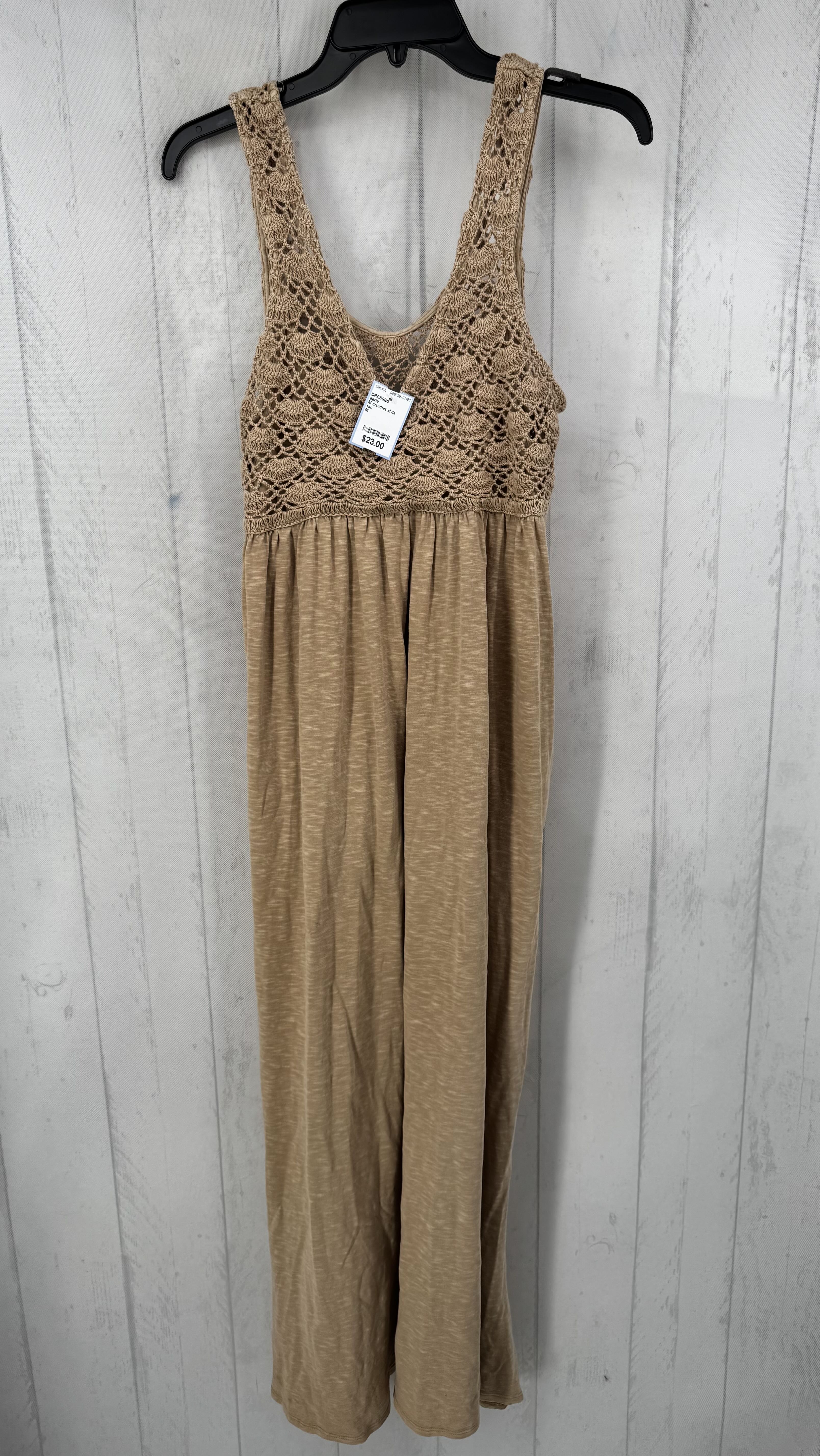 M crochet slvls maxi dress