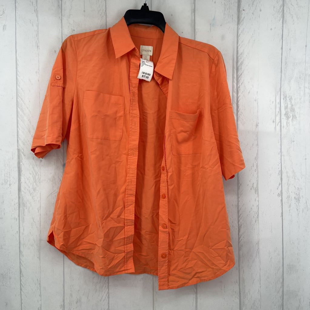 S s/s button down shirt