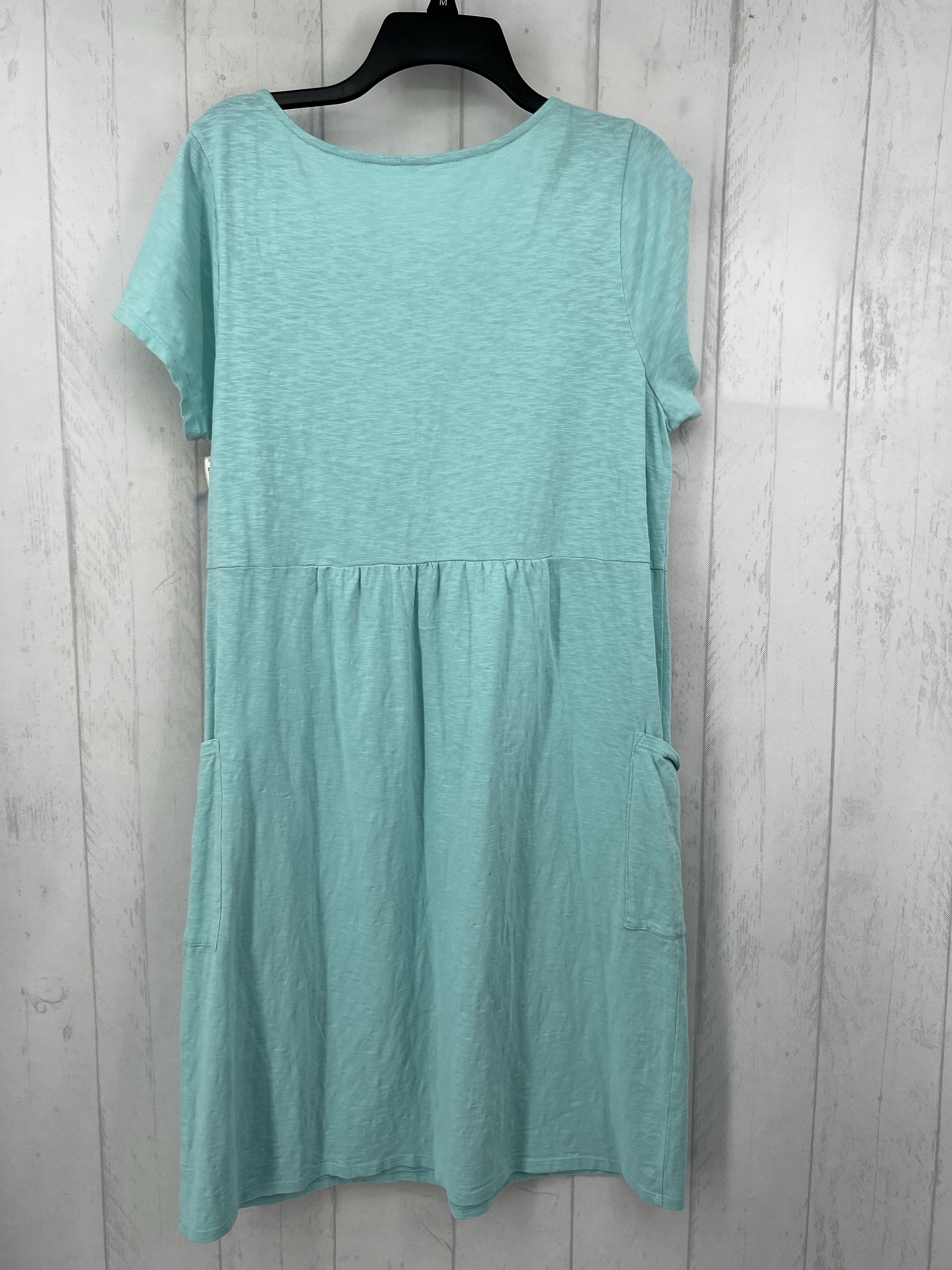 M s/s v-neck pocket dress