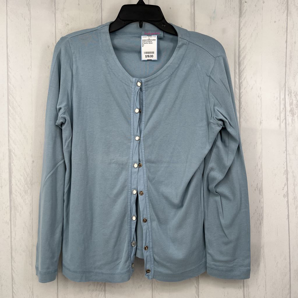 M button down cardi