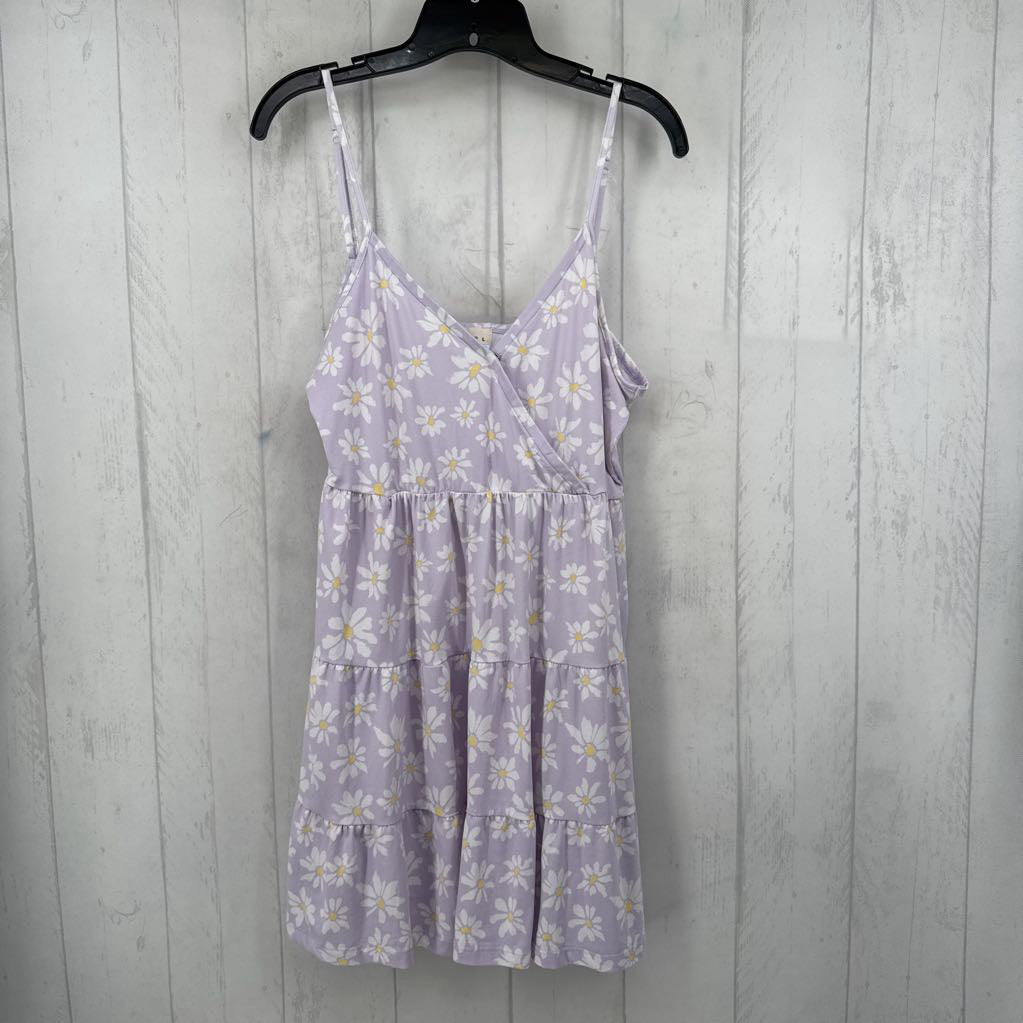 L daisy print sundress