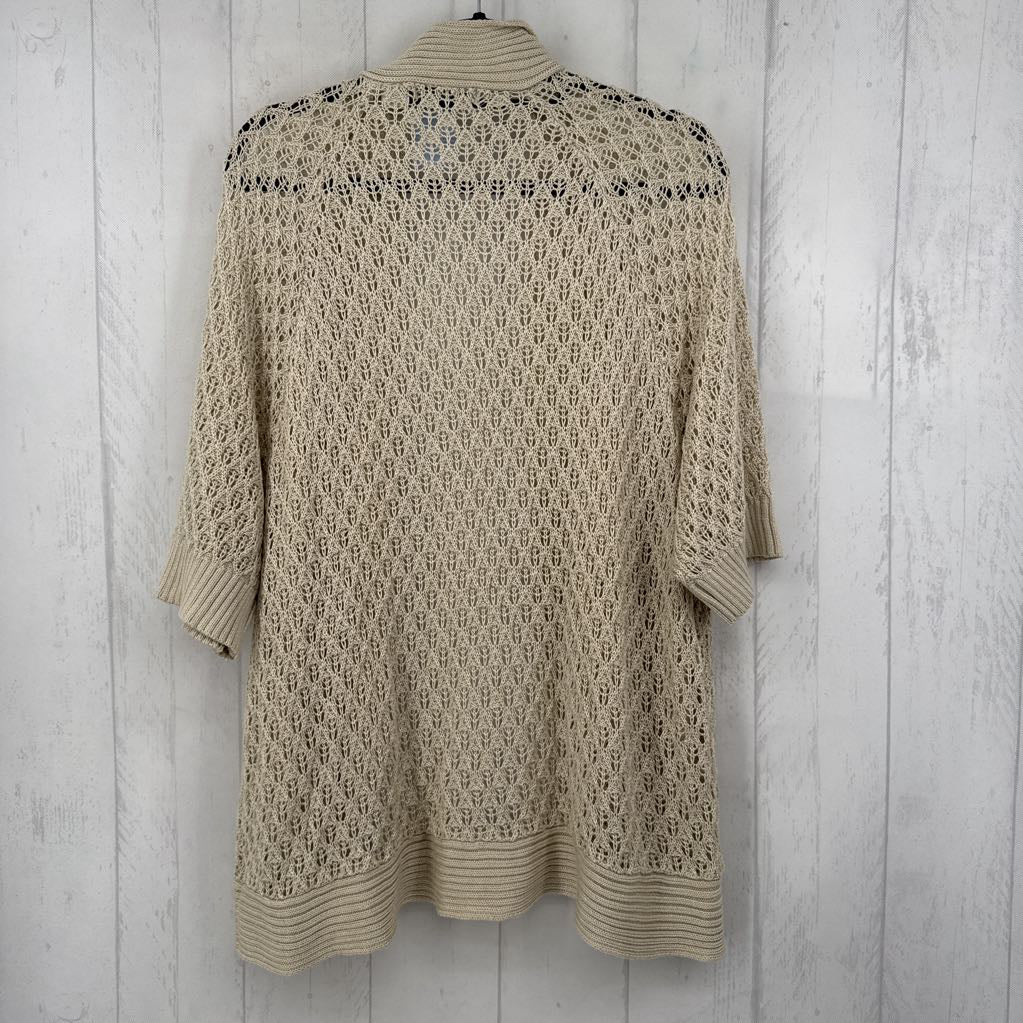 3X crochet s/s cardi