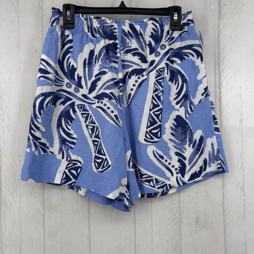 L pull-on printed shorts