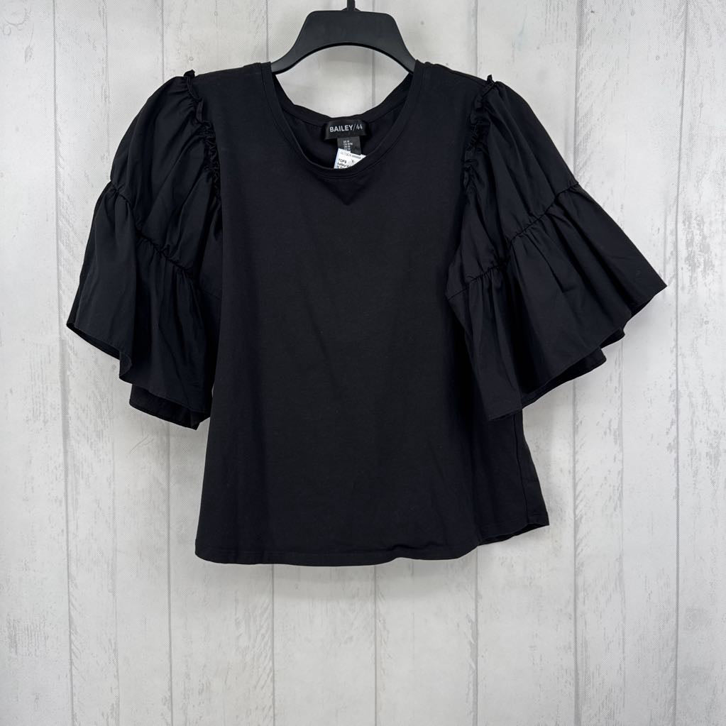 M flare slv tee