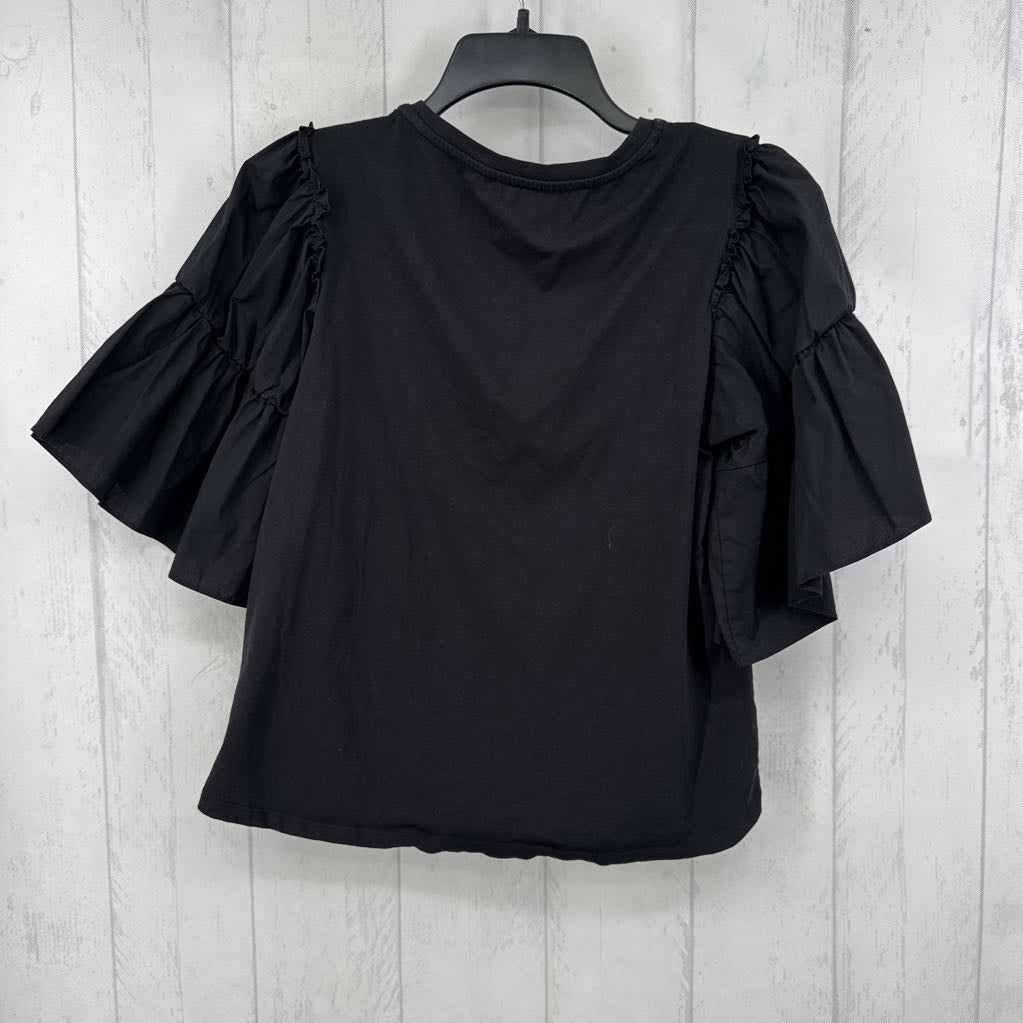 M flare slv tee