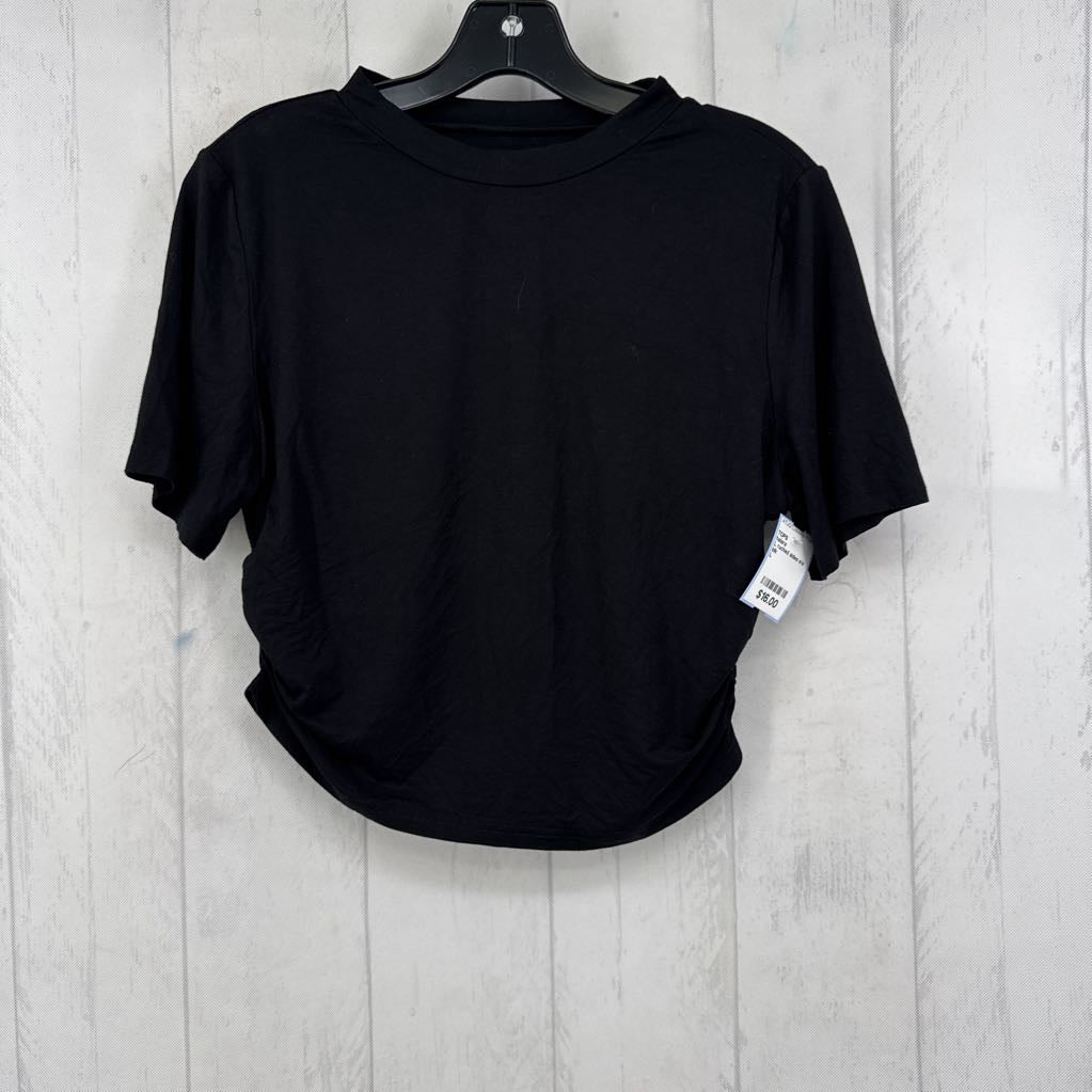 L ruched sides s/s tee