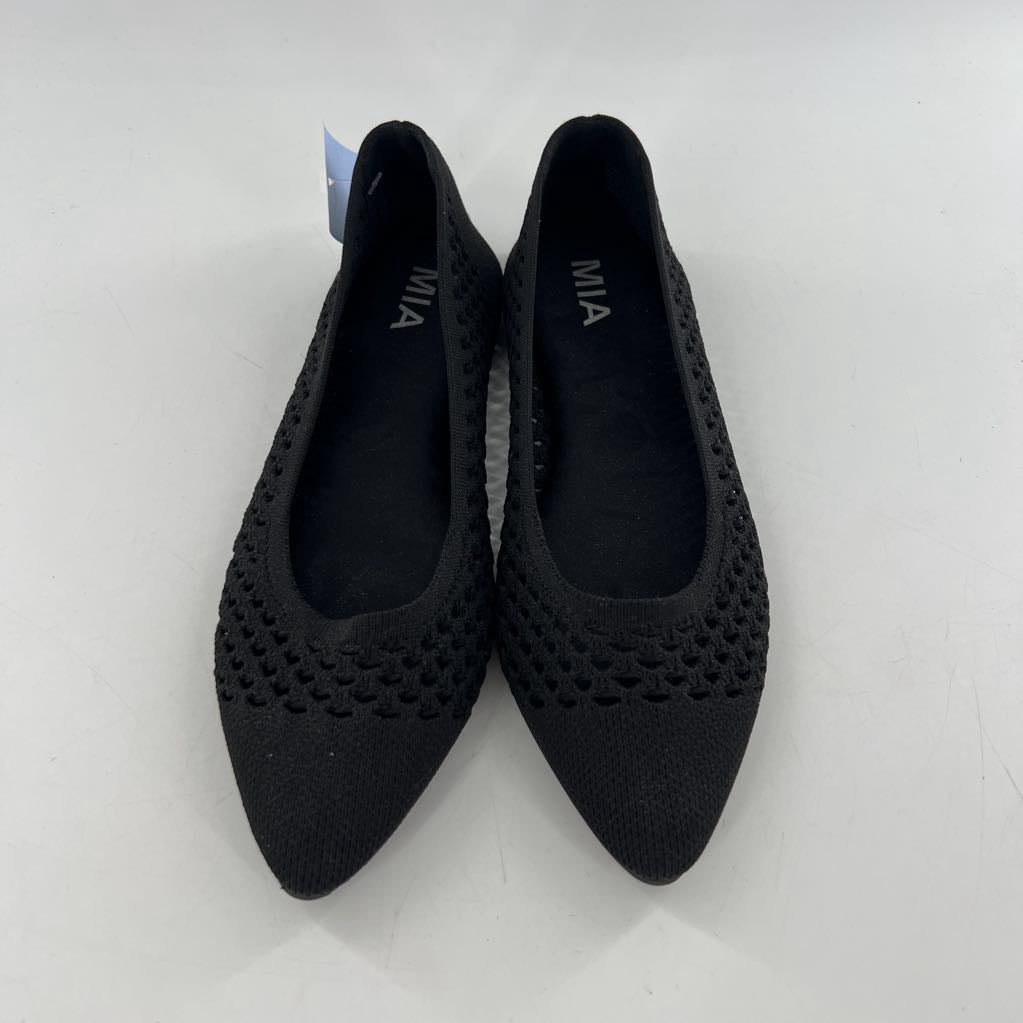 8.5 mesh slip-on flats
