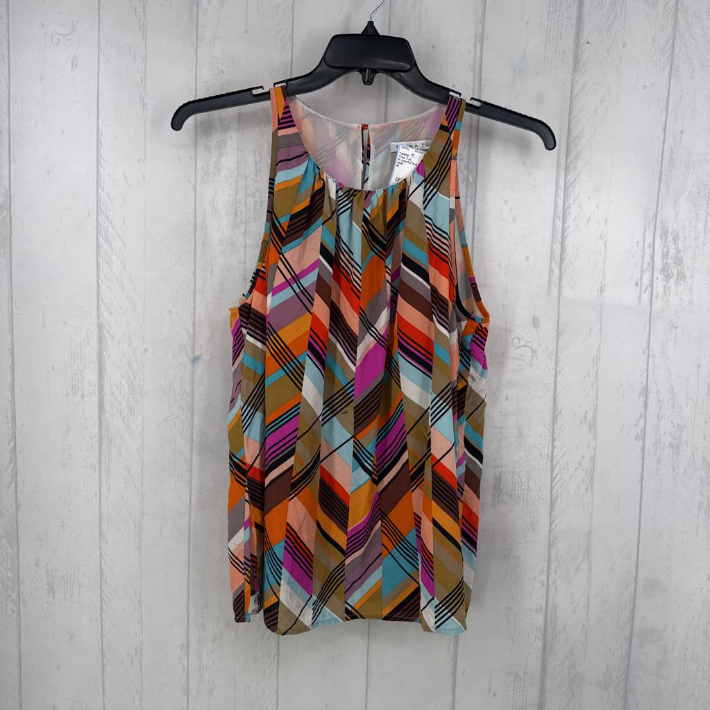 M colorful flowy tank