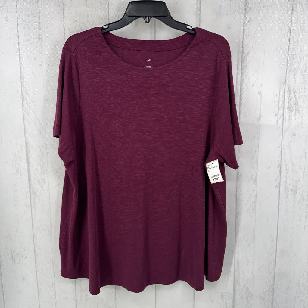XL round neck s/s tee