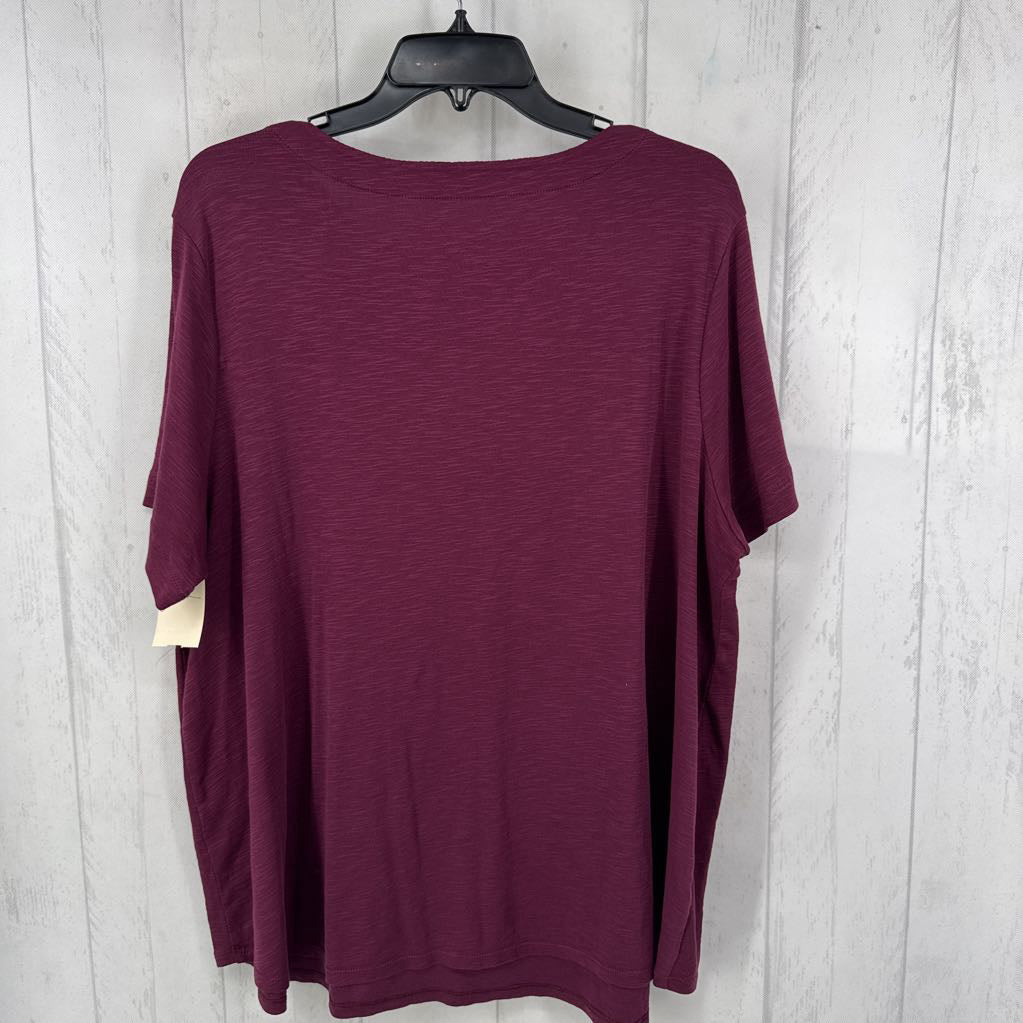 XL round neck s/s tee