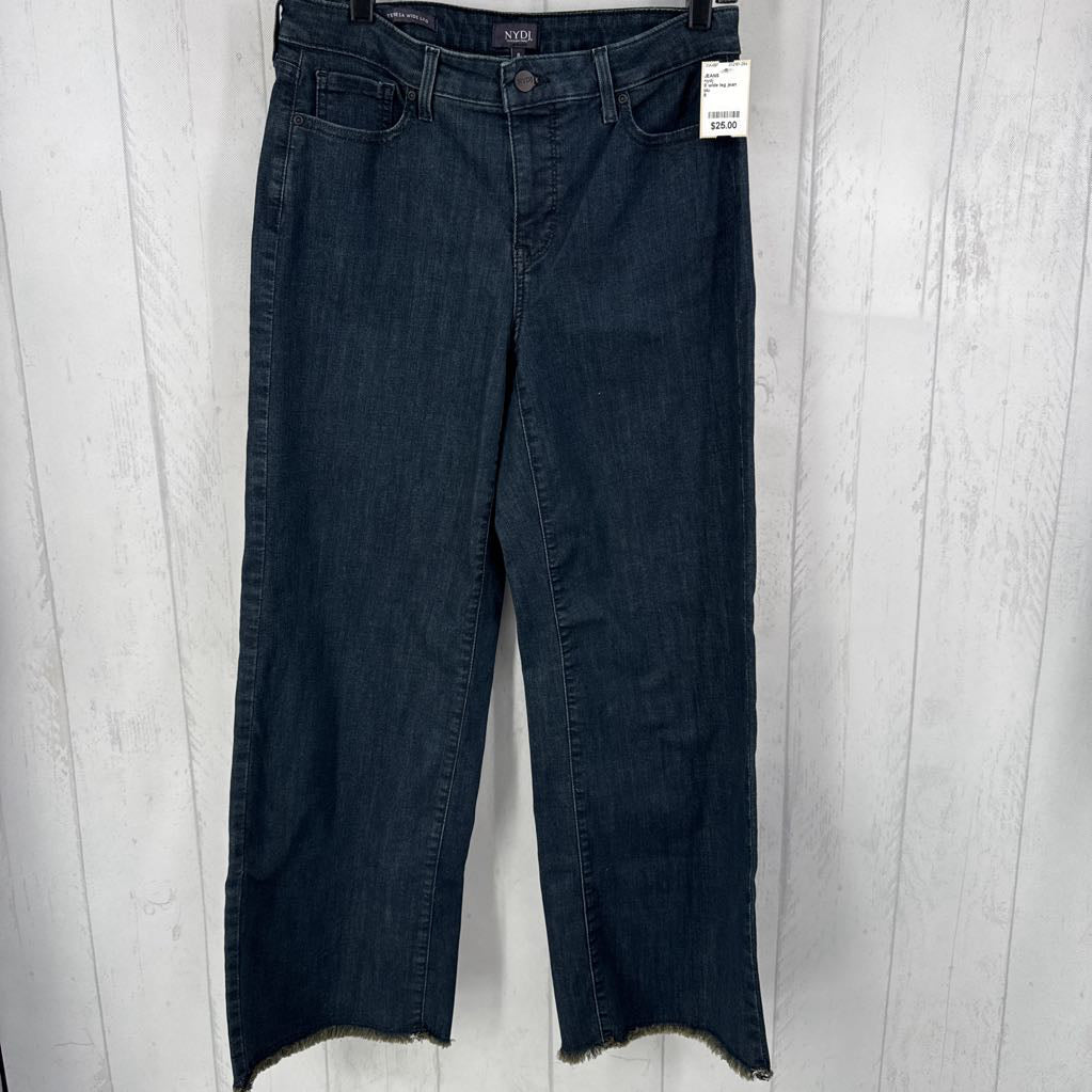 8 wide leg jean