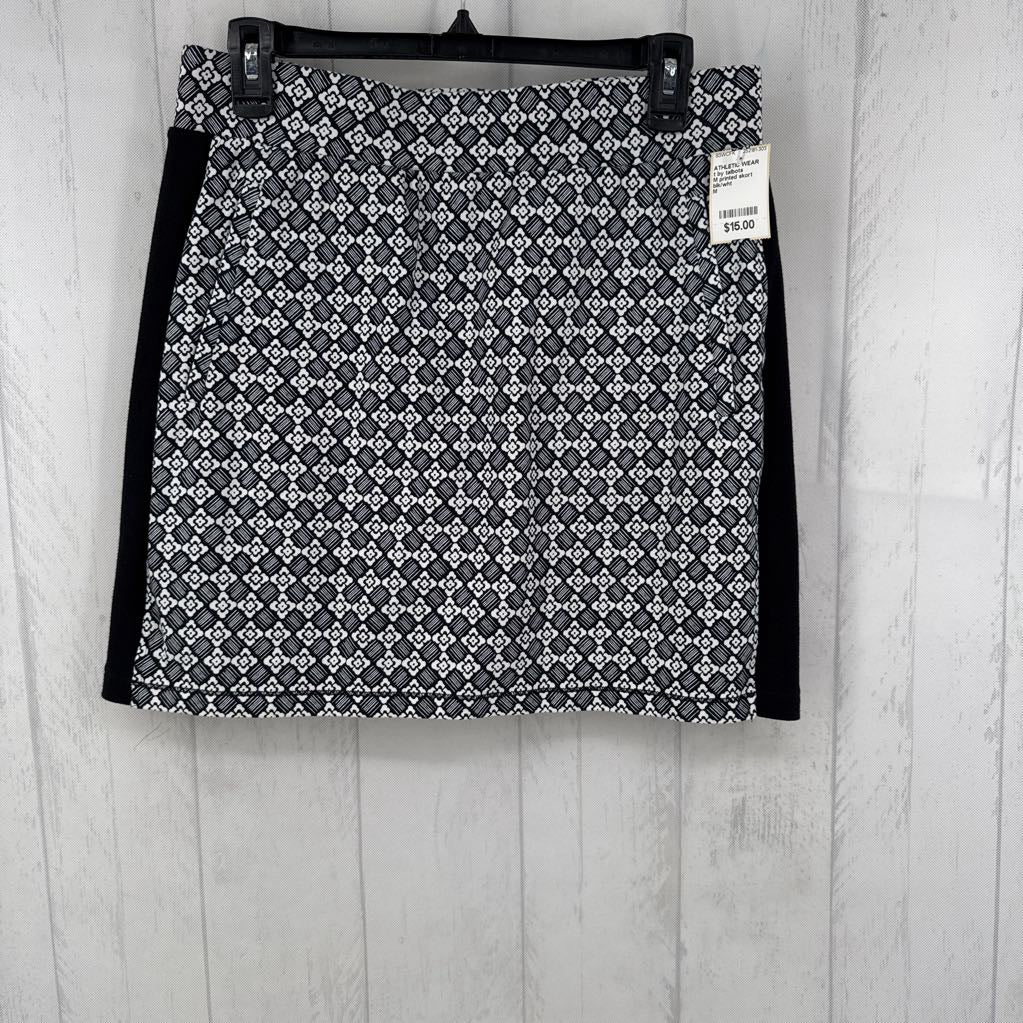 M printed skort
