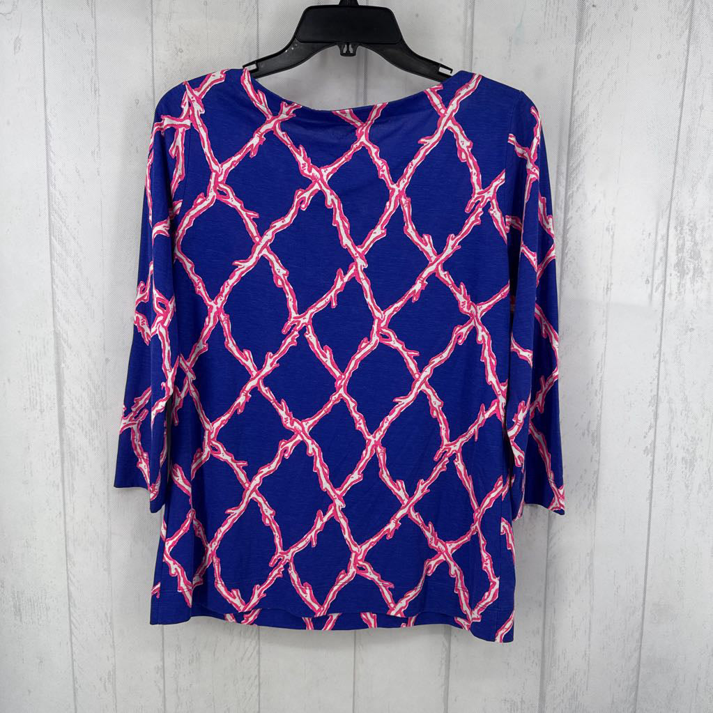 M printed 3/4 slv tee