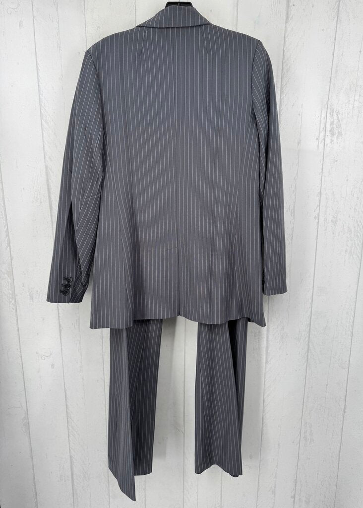 R170 10 pinstripe pantsuit