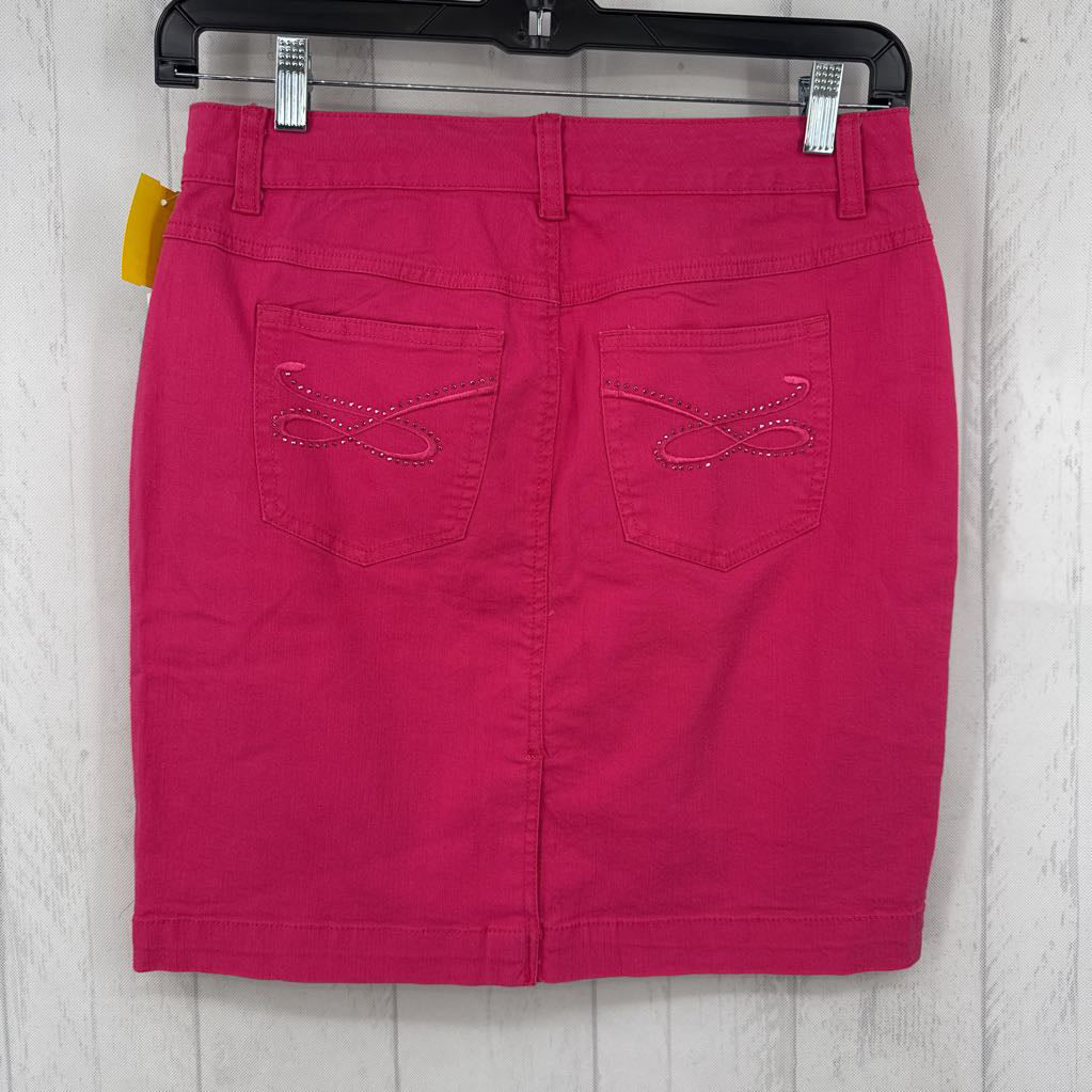 8 denim skirt