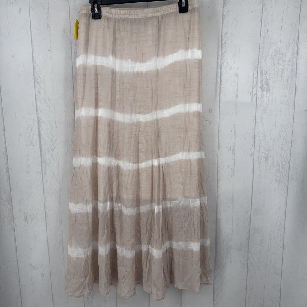R48 M lined ti-dye skirt