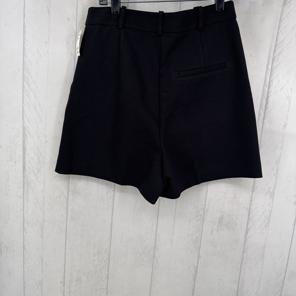 M gold button trouser shorts