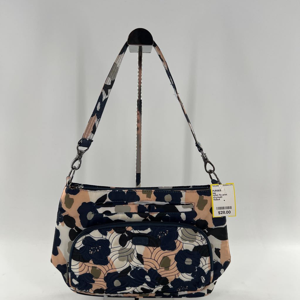 nylon flo print crossbody