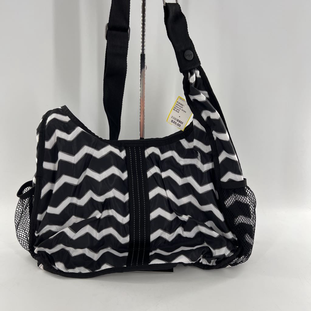 chevron stripe crossbody
