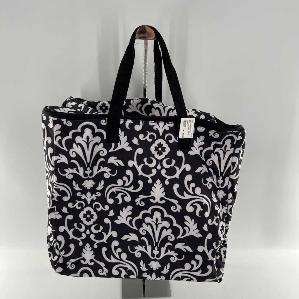thirty-one nylon damask print utility tote