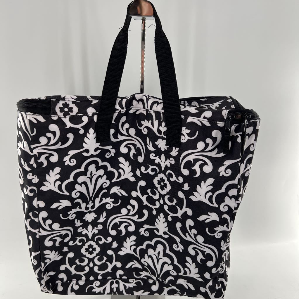 thirty-one nylon damask print utility tote