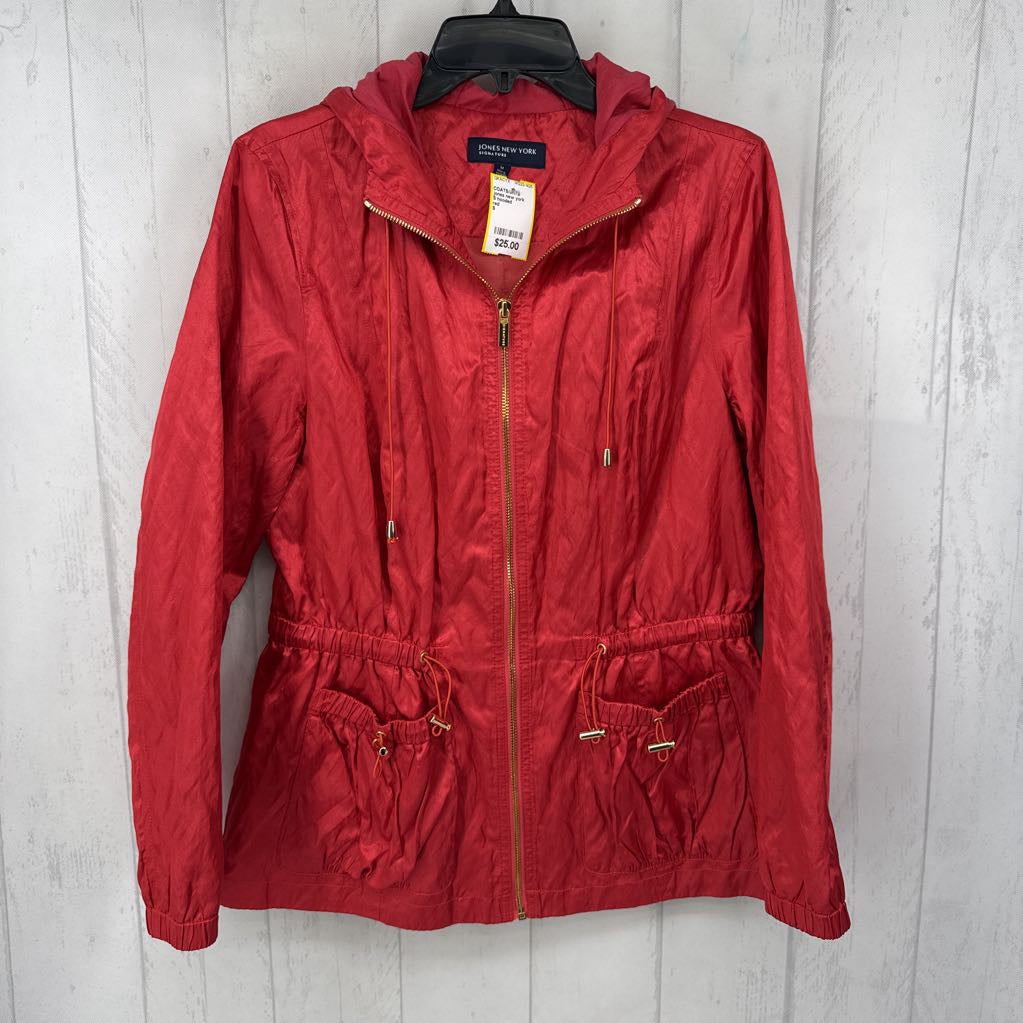 M hooded rain jacket