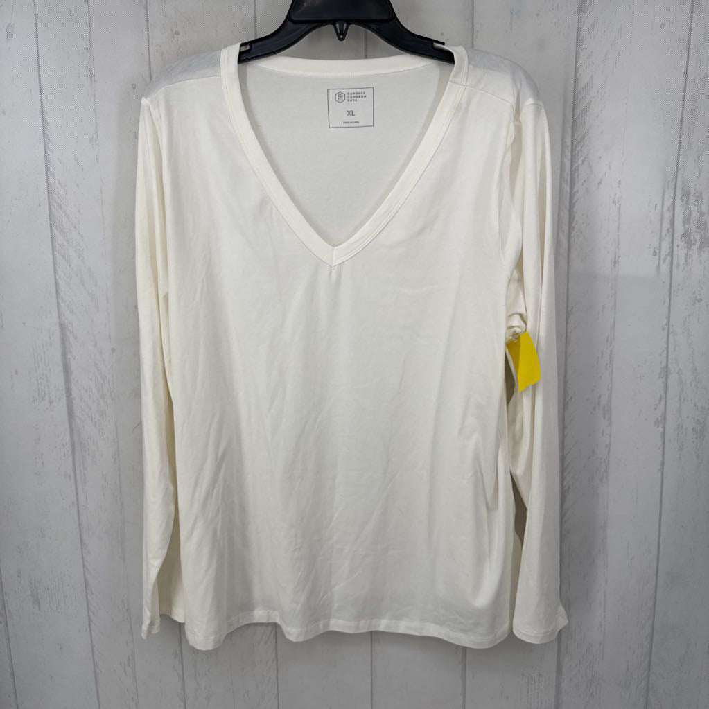XL v-neck l/s tee