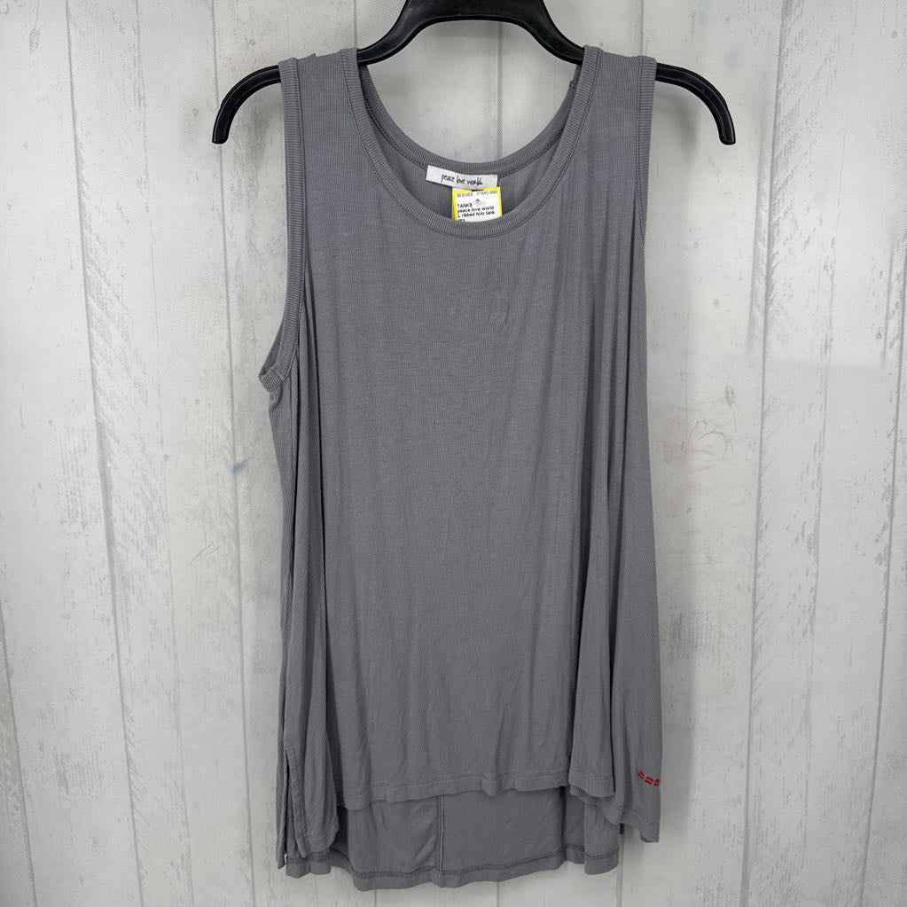 L ribbed hi-lo tank